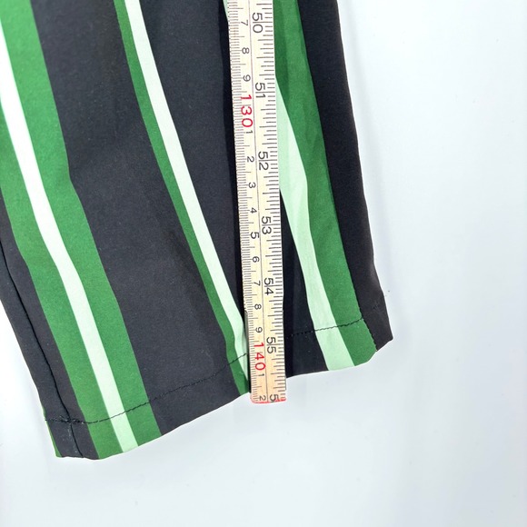 Clover Canyon Floral Jumpsuit Sz M Black Pink Green Patchwork Strappy Tie Front - Picture 14 of 14